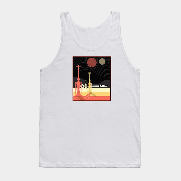 Tatooine at Midnight Tank Top by PalmGallery